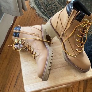 NWOT Timberland-style Lace-up Boots